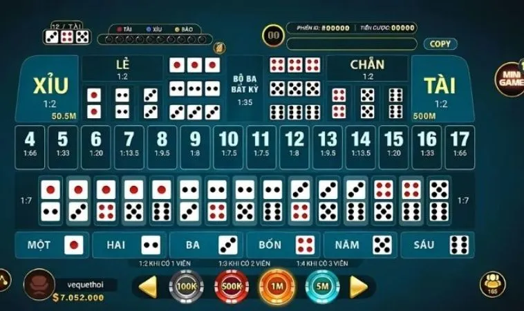Cách Tham Gia Tài Xỉu Nhà Cái KU68 Được Cao Thủ Chia Sẻ! 2 Giao diện chơi Tài Xỉu Nhà Cái KU68