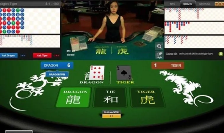 Dragon Tiger Tại KU68: Bí Quyết Chiến Thắng Dành Cho Người Mới 2 Giao diện chơi Dragon Tiger Tại KU68