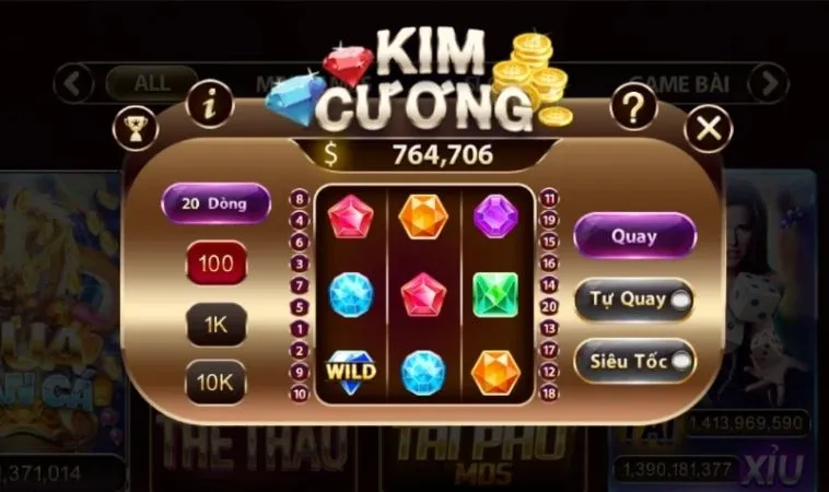 Mẹo Chơi Trò Chơi Kim Cương Tại KU68 Hiệu Quả Nhất 2 Giao diện chơi Kim Cương tại KU68