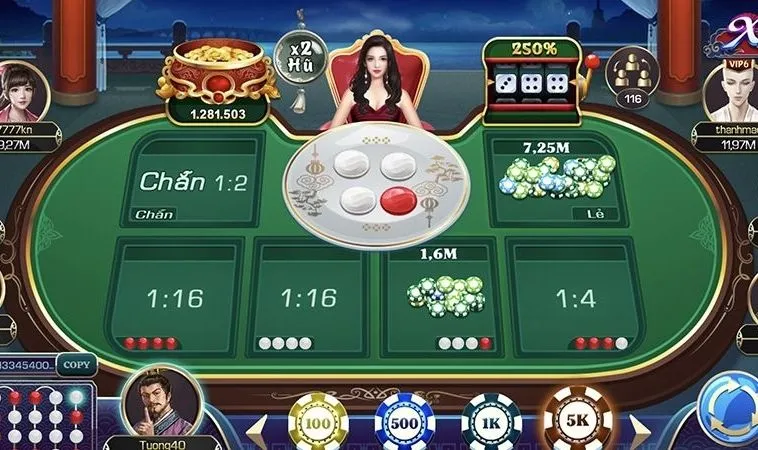 Kinh Nghiệm Đặt Cược Xóc Đĩa KU68 Từ Chuyên Gia 2 Các loại cược trong Xóc Đĩa KU68